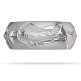 White Gold Classic Offshore Slam Fish Ring
